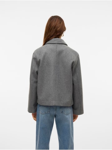 Vero Moda Mantel in Medium Grey Melange