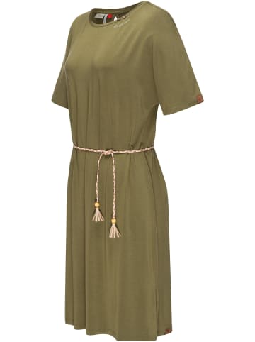 ragwear Jerseykleid Kass in Olive