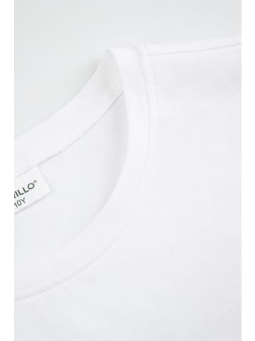 Coccodrillo T-shirt mit kurzen Ärmeln in weiß