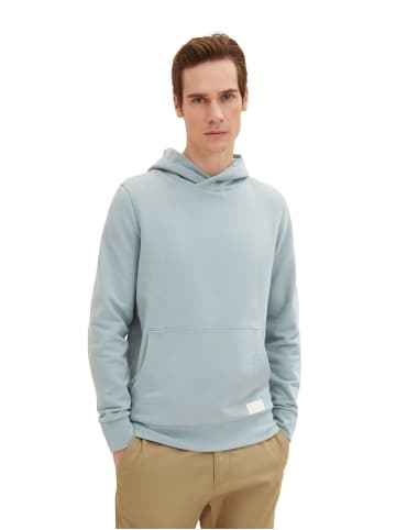 Tom Tailor Sweatshirt STRUCTURED LINING in Blau