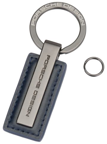 Porsche Design Schlüsseletui Keyring Metal Bar in Dark Blue