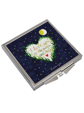 Mr. & Mrs. Panda Mini Spiegel Love u to the moon & back mit Spruch in Bunt