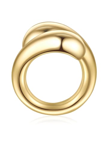 Yokoamii Ring aus Metall-Legierung in gelbgold