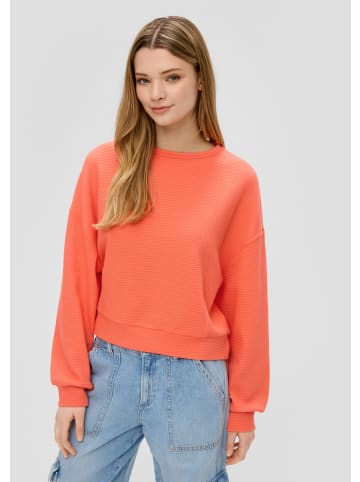 QS Sweatshirt in 2347_koralle