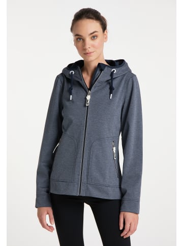 myMO ATHLSR Damen Funktionsjacke in Marine Melange