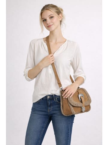 collezione alessandro Umhängetasche " Cowgirl " in braun