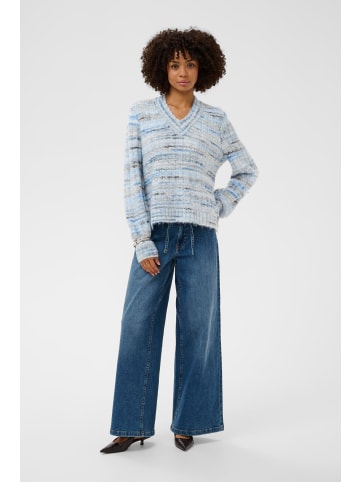 CULTURE Strickpullover CUbilo Relaxed fit in Blue Multi