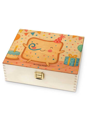 Mr. & Mrs. Panda Teeaufbewahrung Toast Party Design ohne Spruch in Weiß