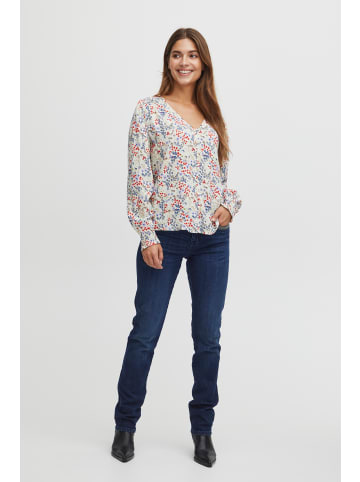 Fransa FRFlowy regular fit in Birch AO23 mini flower