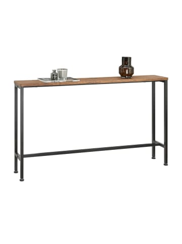 SoBuy Konsole in Walnuss-Holzmaserung matt - (W) 20 x (H) 65 x (L) 120 cm