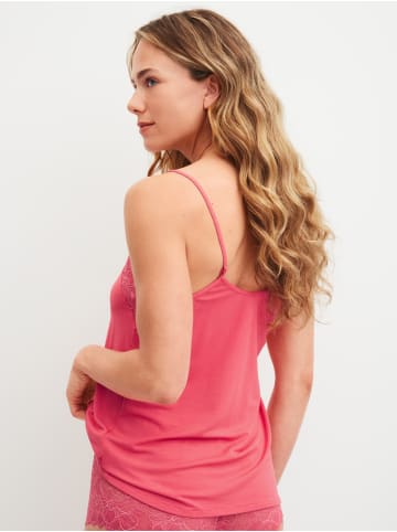 Calida Spaghetti-Top in daret red