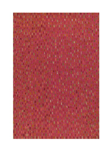 Arte Espina Wohnzimmer Teppich – Kurzflorteppich Wild 8022 in rot - rechteckig
