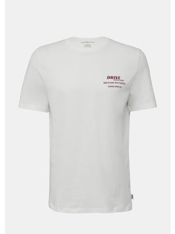 s.Oliver T-Shirt in 01D2_weiß