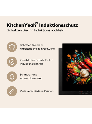 KitchenYeah Herdabdeckplatte Gewürzexplosion
