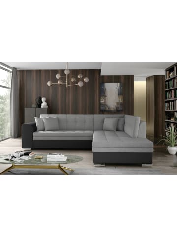 MF Design Piri Recamiere Rechts in Grau -  (L) 260 x (B) 260 x (H) 78 cm