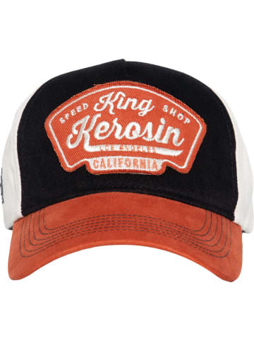 King Kerosin Cap "Speed King Shop" in Braun