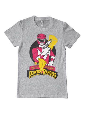 Power Rangers T-Shirt "Red Ranger Pose T-Shirt" in Grau