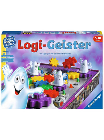 Ravensburger Brettspiel Logi-Geister - Kinderspiel ab 5 Jahre 5-10 Jahre in bunt
