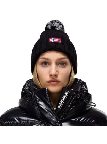 Napapijri Semiury W 3 - Mütze (riviera blue) in schwarz