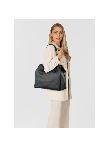 Guess Victtoria Shopper Tasche 33 cm in coal logo
