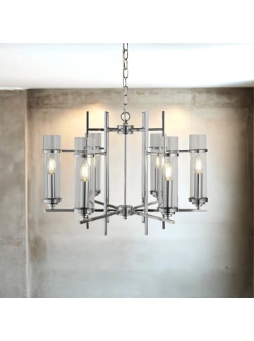 Licht-Erlebnisse Kronleuchter (B)59.5 x (L)59.5 x (T)42 cm in Chrom Klar/Transparent