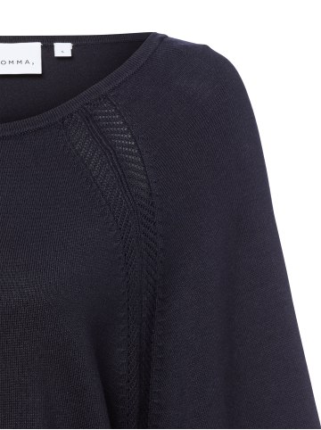 comma Strickpullover in marine - 0001