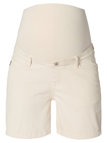 Supermom Umstandsshorts Jeans Hurlock in Bone White