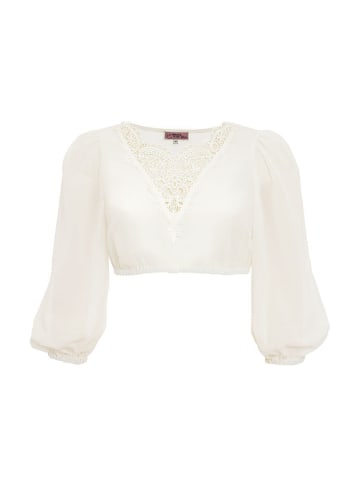 MarJo Dirndlbluse VIECHTACH in offwhite