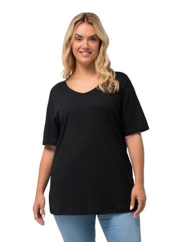 Ulla Popken Shirt in schwarz