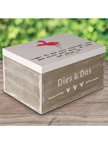 Mr. & Mrs. Panda Box Yoga BalanZeichen mit Spruch in Grau Pastell