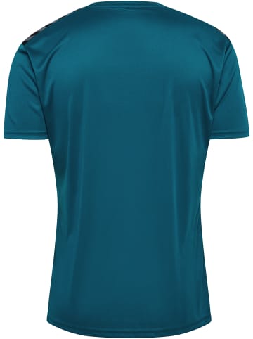 Hummel Hummel T-Shirt Hmlauthentic Multisport Herren Atmungsaktiv Schnelltrocknend in BLUE CORAL/SULPHUR SPRING