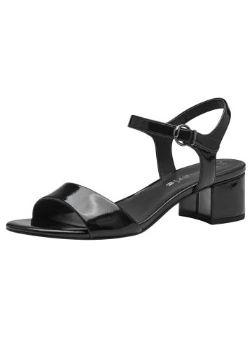 Tamaris Sandalette in BLACK PAT.
