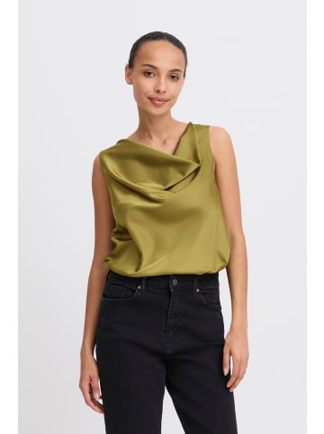 b. young Ärmellose Bluse BYFAIRCHILD Loose fit in Fir Green