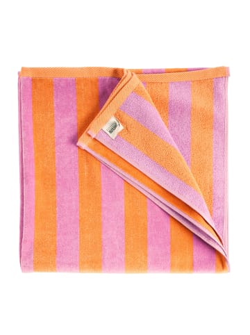 Butlers Strandhandtuch COASTLINE in Orange / Lila