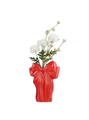 Butlers Vase PRESENT Schleife in Rot
