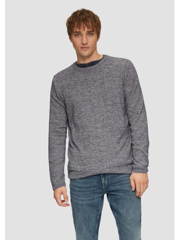 QS Strickpullover in 58W0_tiefblau