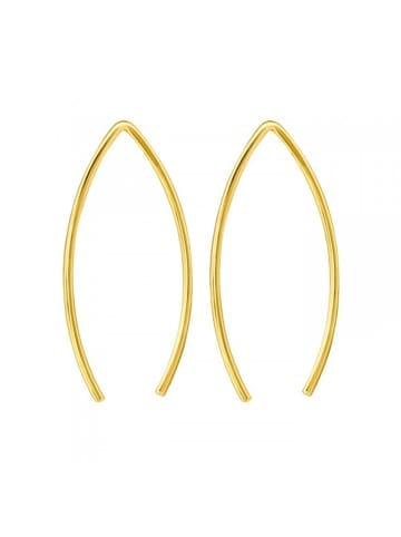 Alexander York Ohrringe EINHÄNGER in Gold aus 925 Sterling Silber, 2-tlg.