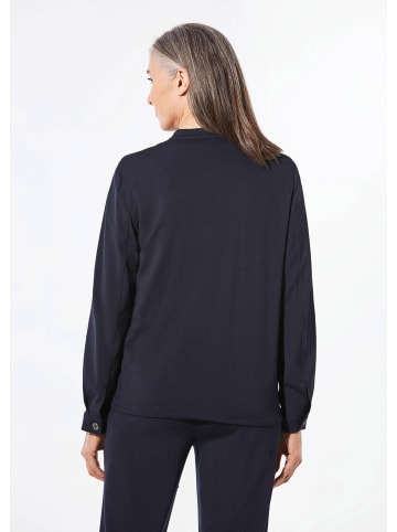 GOLDNER Kurzgröße:  Blouson mit Stehkragen in marine