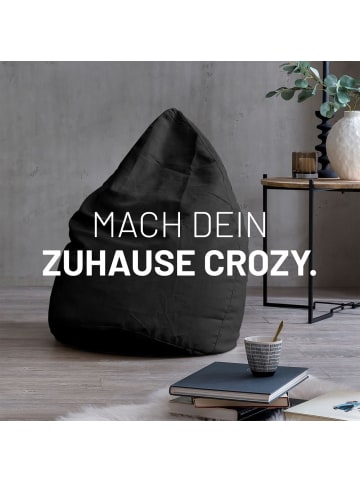 Lumaland Sitzsack In-& Outdoor 120l schwarz  Schwarz