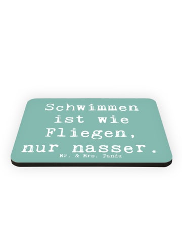 Mr. & Mrs. Panda magnet Spruch Schwimmen wie Fliegen mit Spruch in Meeresbrise