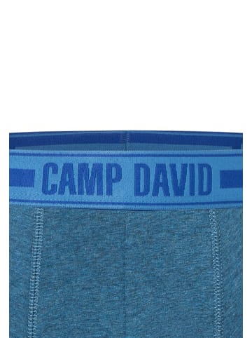 CAMP DAVID  Boxershorts 2er Pack casual in jeans melange