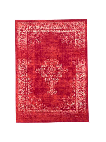 Pergamon Designer Teppich Passion Vintage Bordüre in Rot