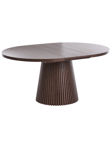 Beliani Esszimmertisch MOORE in Braun - (W) 120 x (H) 76 x (L) 120 cm