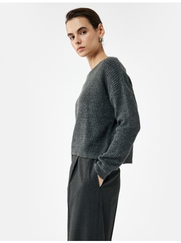 KOTON SWEATERS BSC in Anthrazit