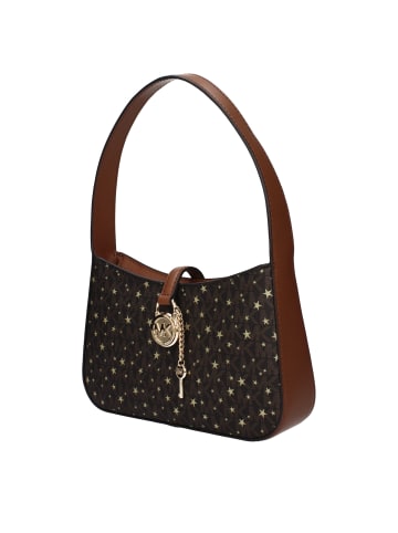 Michael Kors Braun Stoff Handtasche