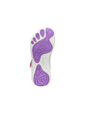 Geox Niedrige Kinder Schnürsneaker J Foot Run Rose