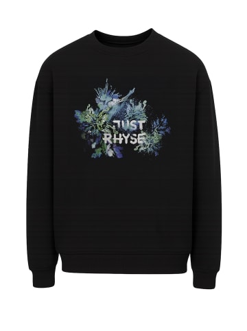 Just Rhyse Tall Tee in blk/blu