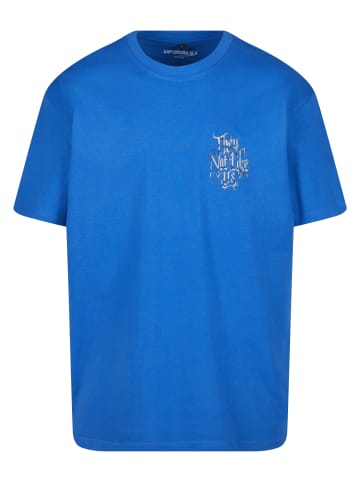 Mister Tee Mister Tee Not Like Us Oversize Tee in cobaltblue
