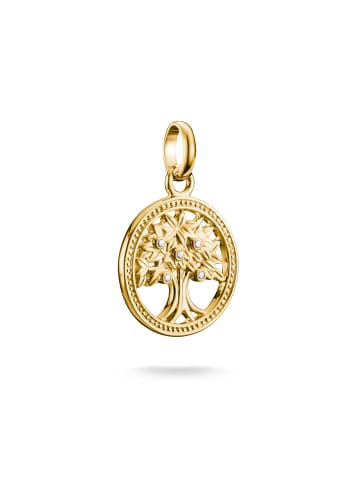 Thomas Sabo Charm-Anhänger in gold, weiß
