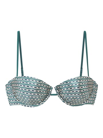 Copenhagen Studios Bügel-Bikini-Top in petrol